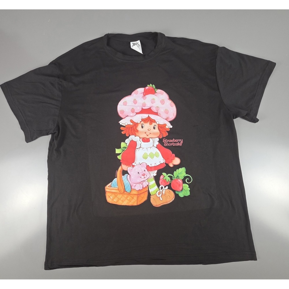 Strawberry Shortcake Vinyl Graphic Tee Mens Sz 2XL NEW